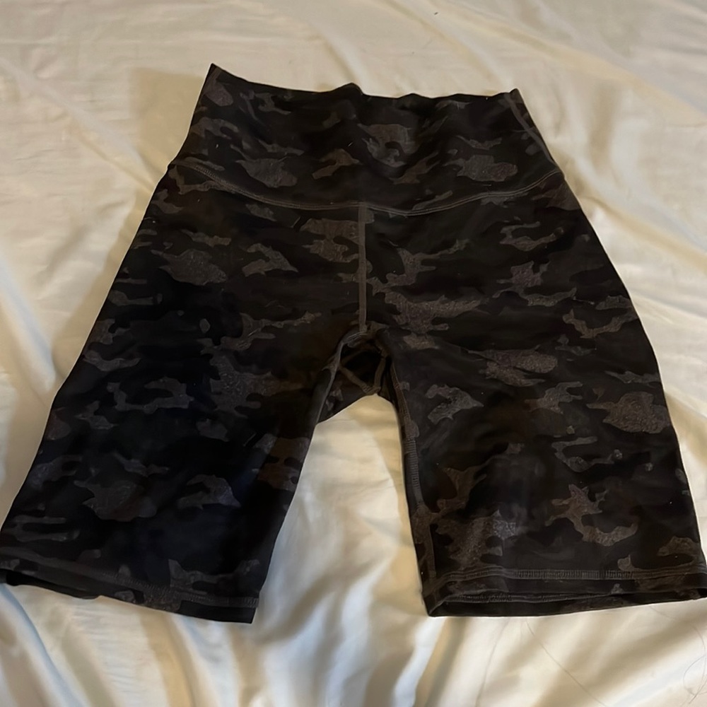 Fabletics Camo Bike Shorts